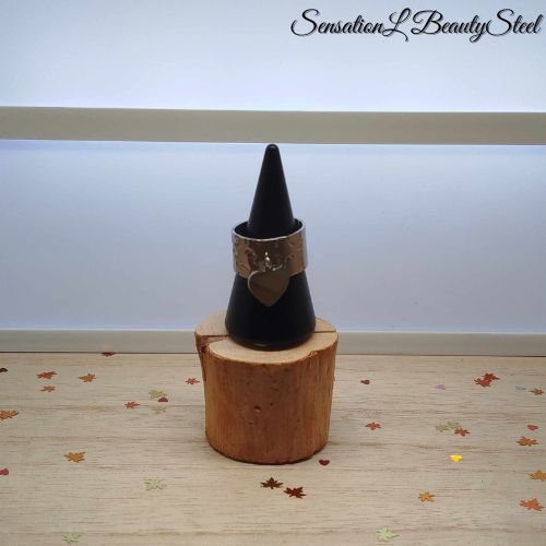 Bague Médaillon Cœur