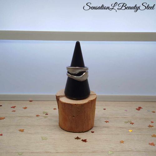 Bague Élégance Nacrée Blanche