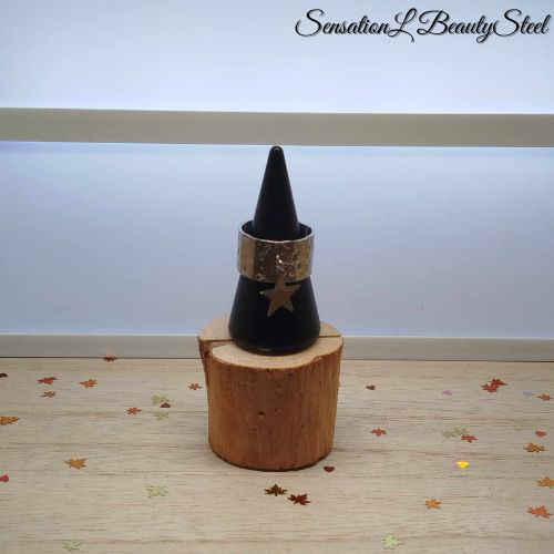 Bague Médaillon Étoilé