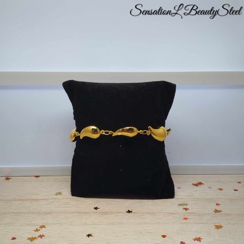Bracelet Gouttes Dorées