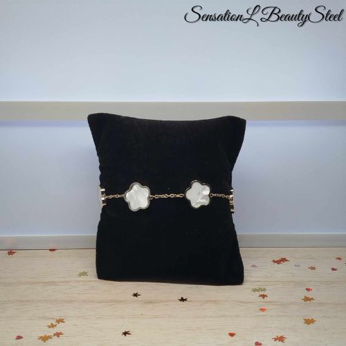 Bracelet Fleur Blanche