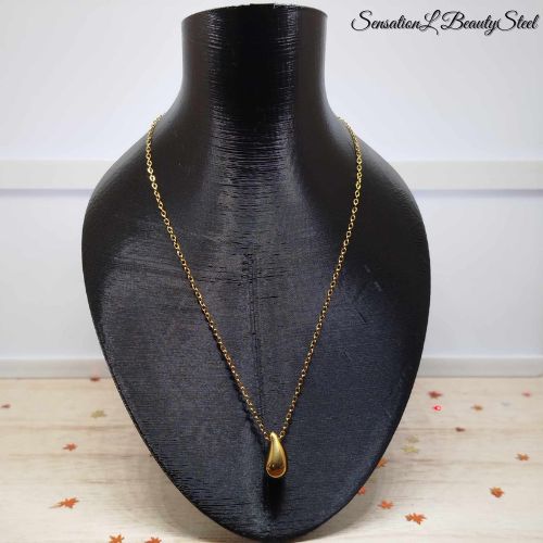 Collier Goutte Dorée